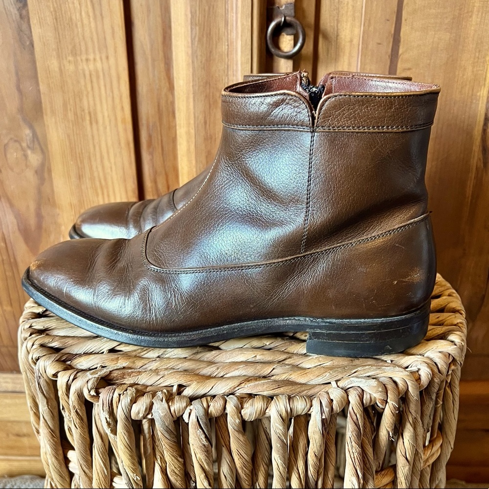 O'Sullivan Executive Men’s Imperial Brown Leather Beatle Boot Size 8.5